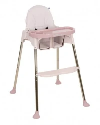 Стульчик для кормления 2 в 1 KikkaBoo Sky-High Pink купить в Кишиневе. Фото 1