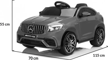 Электромобиль для детей Moni Mercedes Benz AMG GLC63S Silver купить в Кишиневе. Фото 2