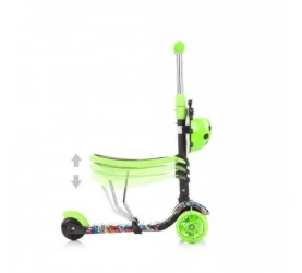 Самокат Chipolino Kiddy Evo Зелёный/Граффити купить в Кишиневе. Фото 4