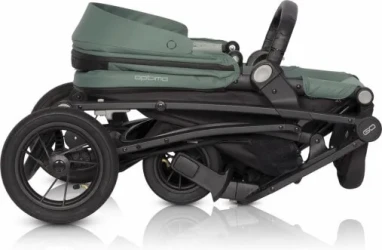 Прогулочная коляска с реверсивным блоком Easy Go Optimo 2022 Pearl купить в Кишиневе. Фото 14
