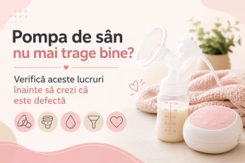 Pompa de sân nu mai trage bine? Verifică aceste lucruri înainte să crezi că este defectă