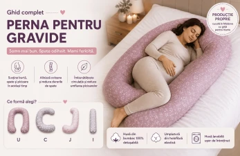 Perna pentru gravide: ghid pe trimestre (cum alegi forma potrivită)