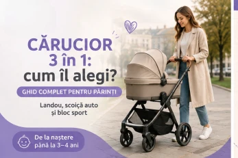 Cărucior 3 în 1 — cum îl alegi (ghid complet)