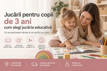 Jucării pentru copii de 3 ani: cum alegi jucăria educativă