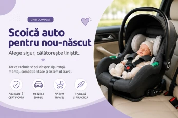 Scoica auto pentru nou-născut: ghid de alegere